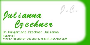 julianna czechner business card